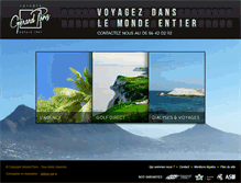 Tablet Screenshot of gerard-pons-voyages.fr